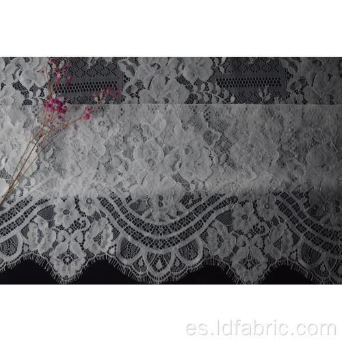 Diseño de moda 100% Nylon Panel Lace Fabric
